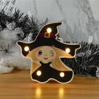 LED Nachtlicht Halloween-Motiv – Batteriebetrieben und wandmontierbar -    Zorenza