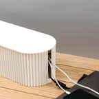 Kabelbox mit Deckel – Ordentliche Ladestation für Zuhause -    Zorenza