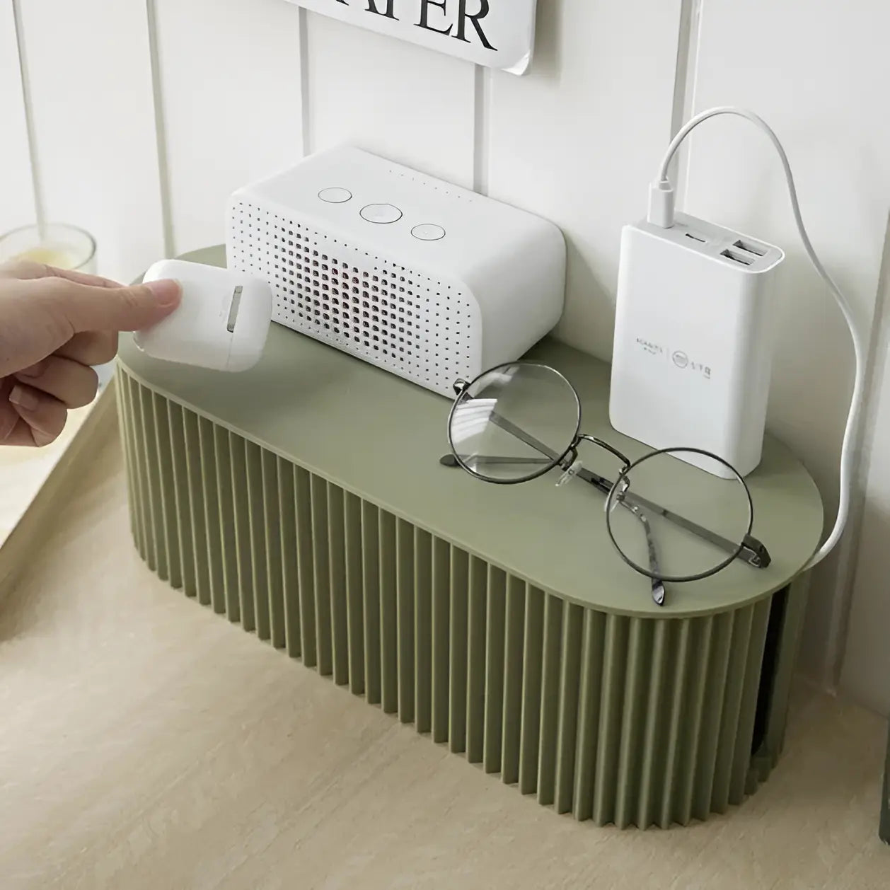 Kabelbox mit Deckel – Ordentliche Ladestation für Zuhause Zorenza