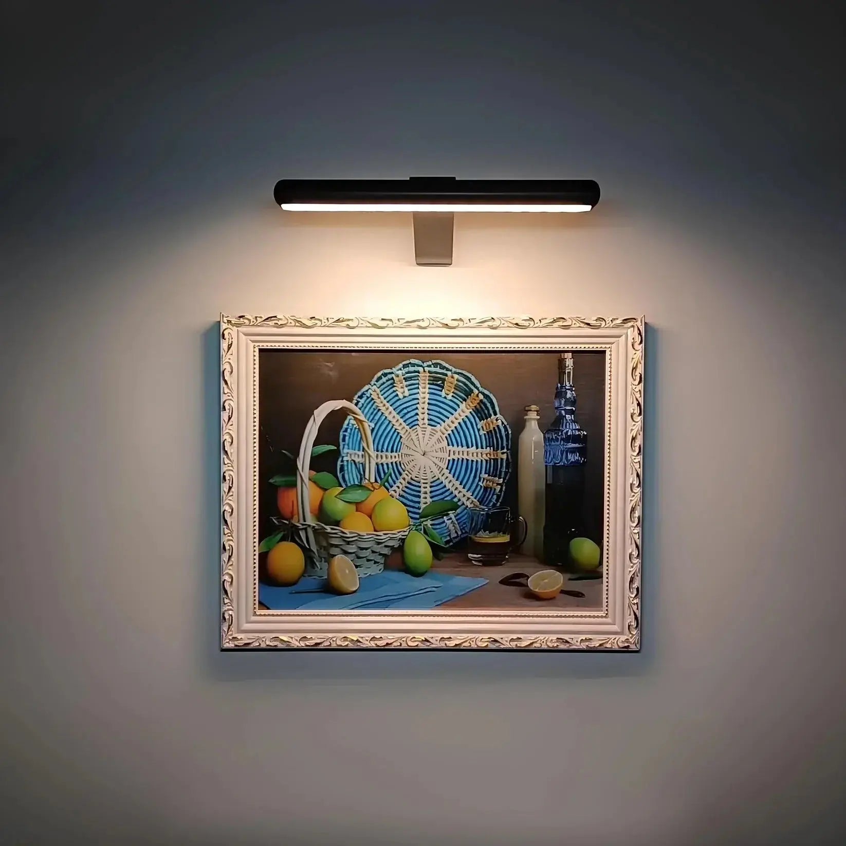 Kabellose LED-Bilderleuchte – Dimmbare Wandlampe für Kunstwerke Zorenza