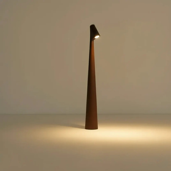 Nordische Akku-Tischlampe LED – augenschonendes Licht ohne Kabel -    Zorenza