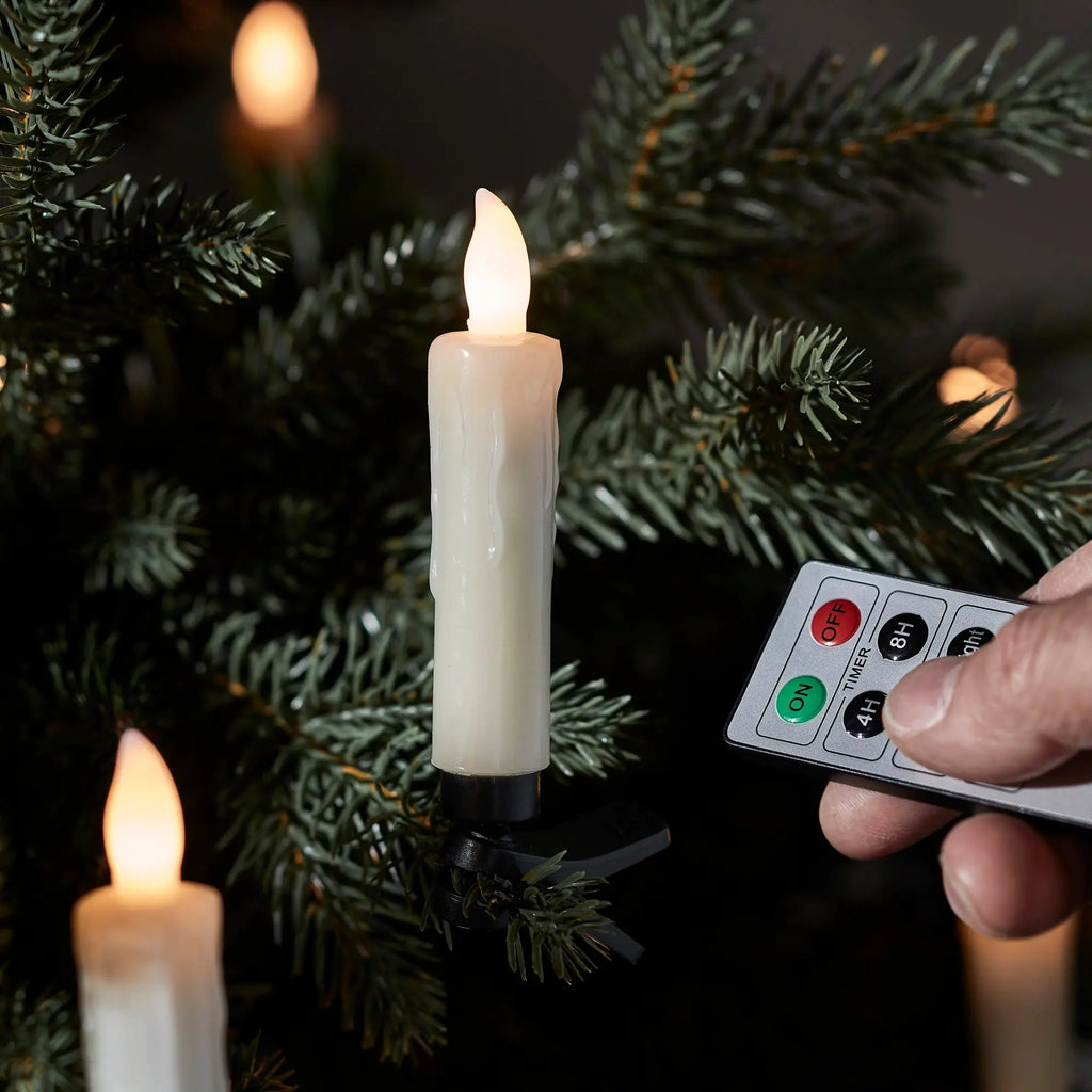 Kabellose LED-Weihnachtsbaumkerzen, 20er Set Zorenza