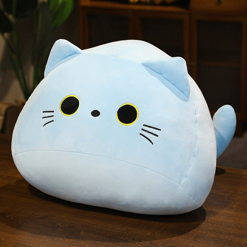 Kawaii Katzen-Plüschkissen – Kuschelweiches Deko-Kissen Zorenza