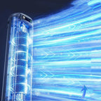 Kabelloser Tischventilator mit rotierendem Luftstrom -    Zorenza