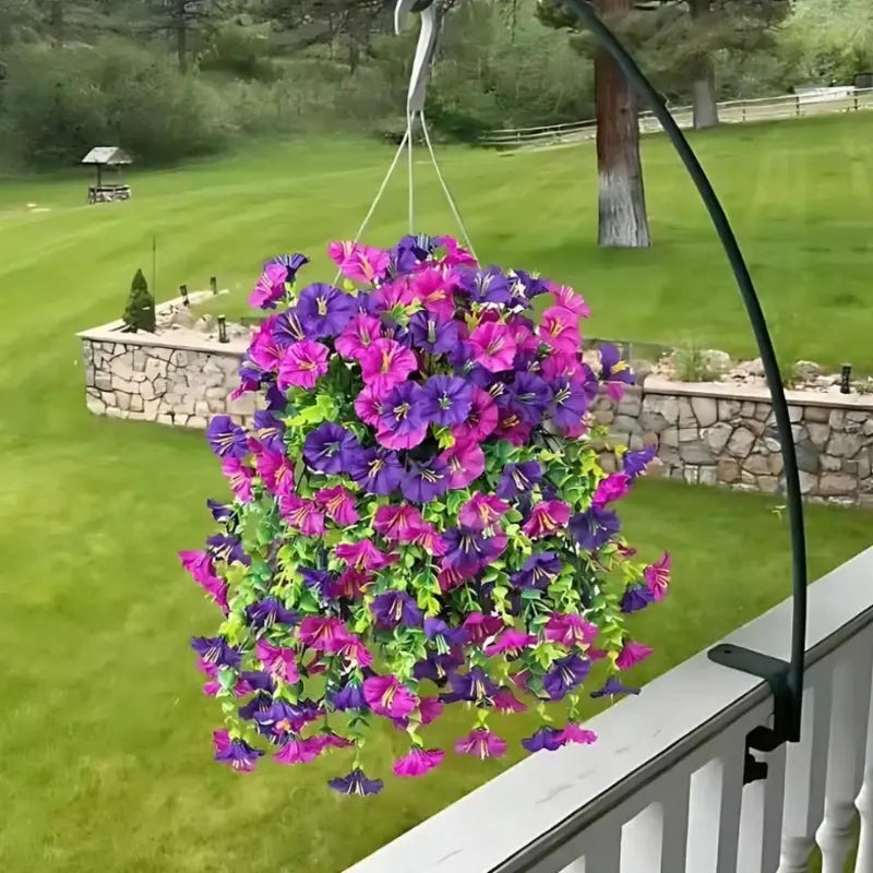 Künstlicher Hängeblumenstrauß – Balkon- & Gartendeko Zorenza