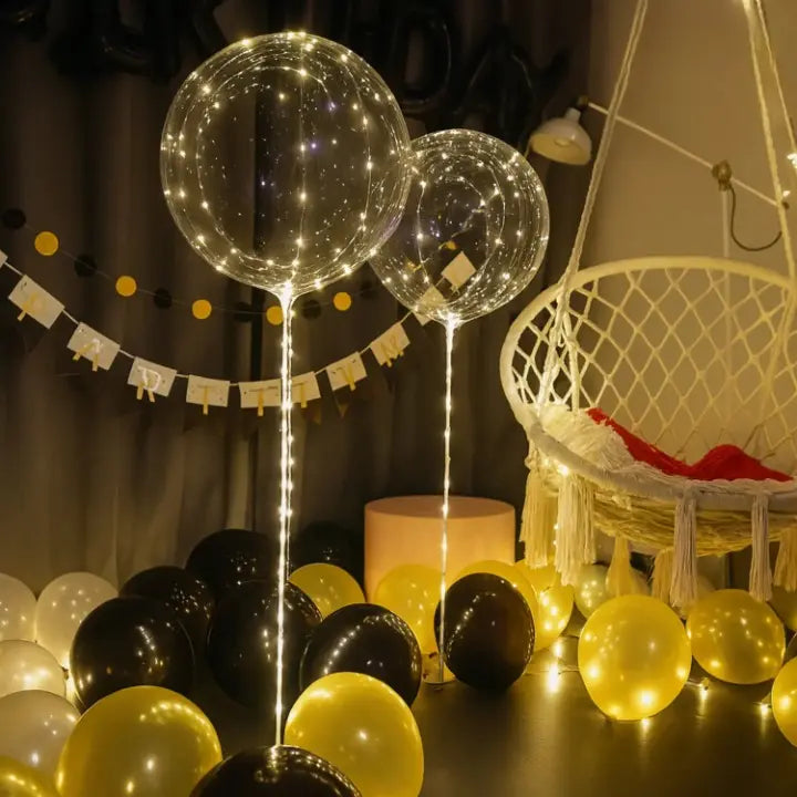 LED-Ballonlichter mit warmweißem Licht Zorenza
