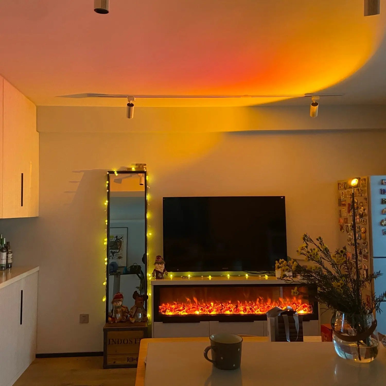LED Halo Stehlampe Zorenza