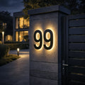 LED-Hausnummer – Gut sichtbar bei Tag und Nacht Zorenza