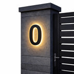 LED-Hausnummer – Gut sichtbar bei Tag und Nacht Zorenza