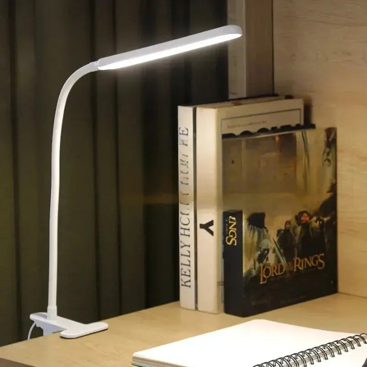 LED-Klemmleuchte mit Schwanenhals und Dimmfunktion Zorenza