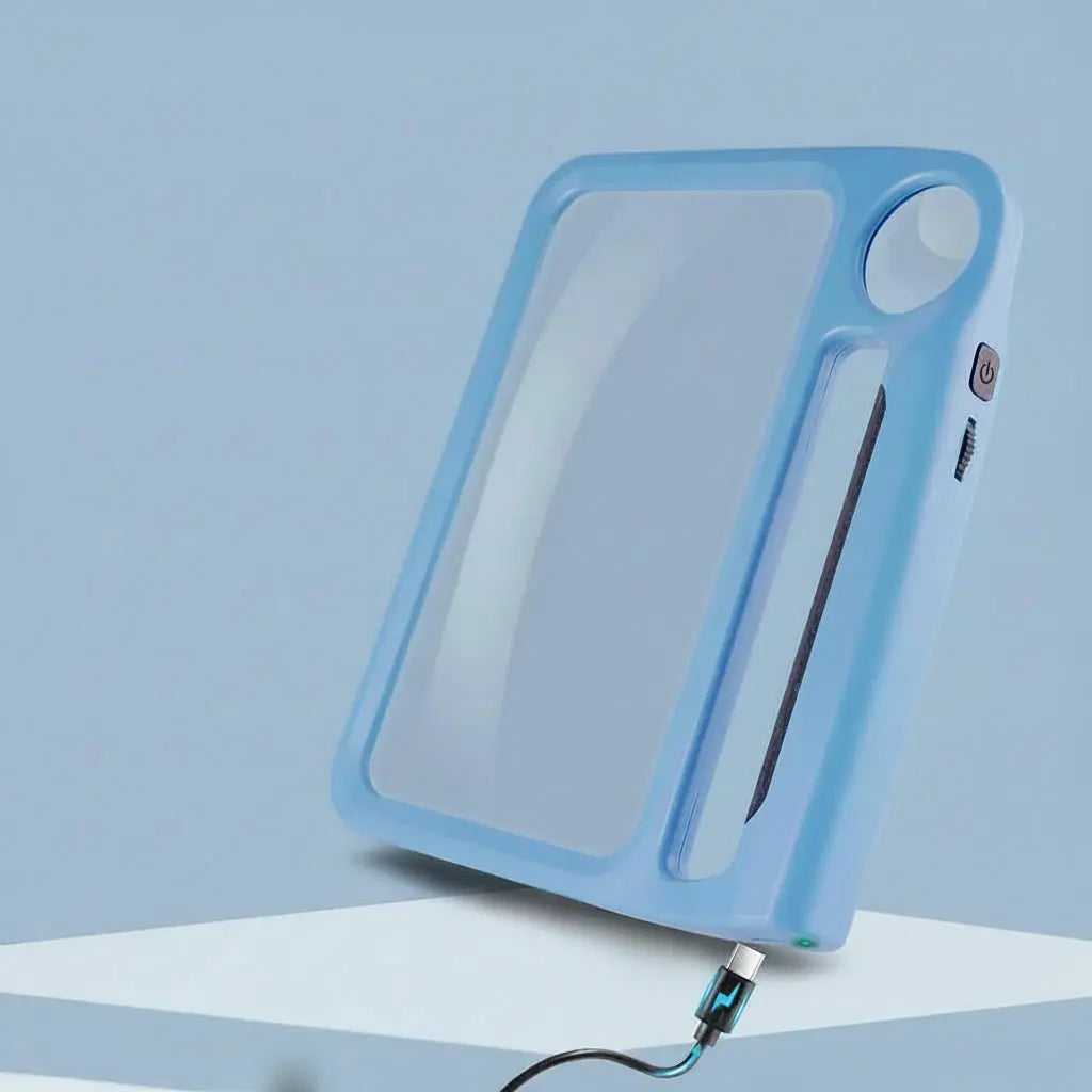 LED-Leselupe – 5-fach & 10-fach mit USB-Aufladung Zorenza