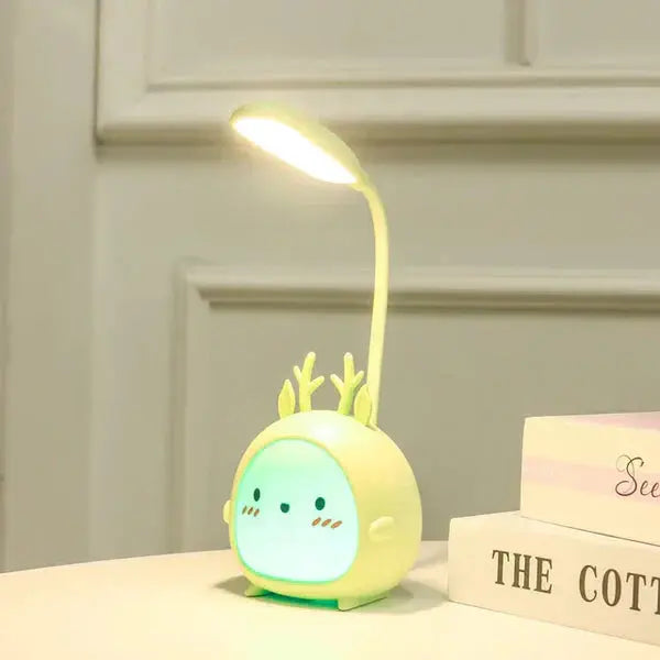 LED-Schreibtischlampe Cartoon-Tier – Sanftes Licht & Flexibler Hals Zorenza