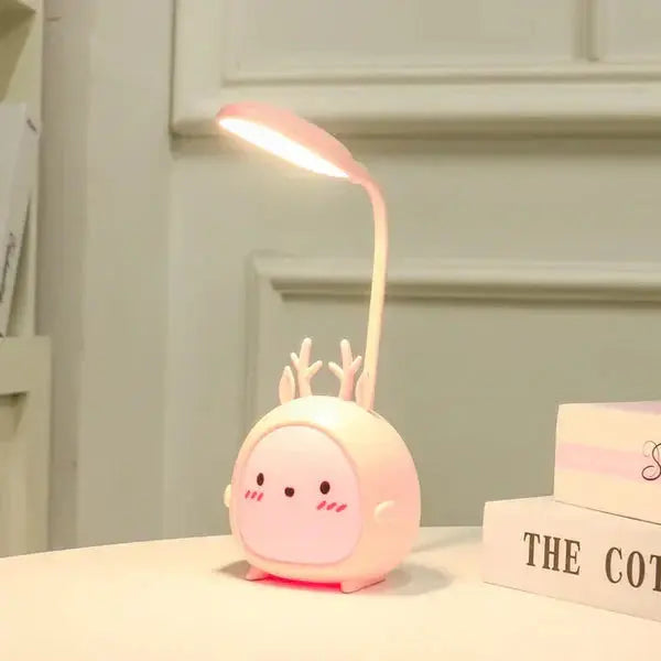 LED-Schreibtischlampe Cartoon-Tier – Sanftes Licht & Flexibler Hals Zorenza