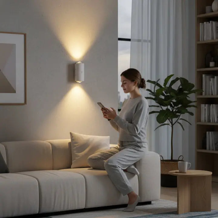 LED-Wandleuchte mit Bewegungssensor Zorenza