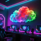 LED Wandlicht Cloud-Design Zorenza