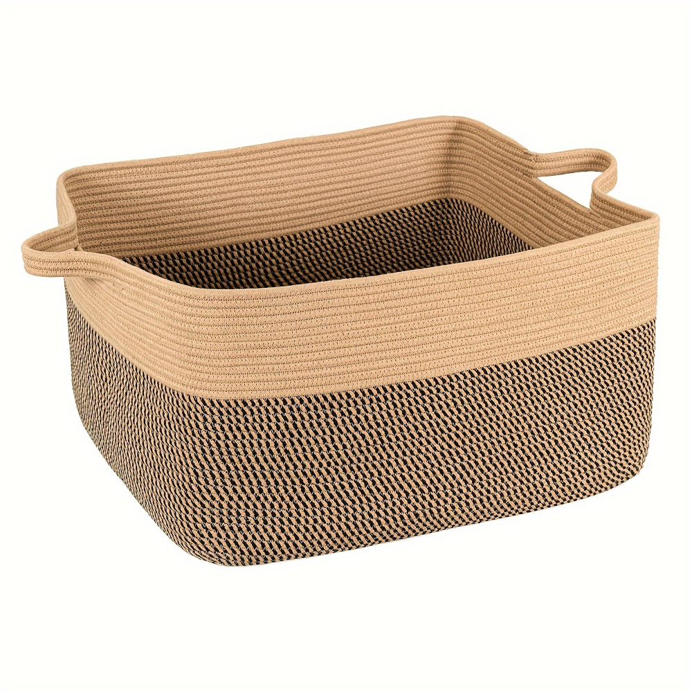 Textil-Aufbewahrungskorb 45L – Decken- & Wäsche-Organizer - Zorenza