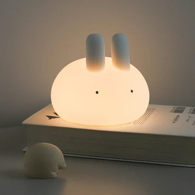 LED Nachtlicht Hase mit Berührungssteuerung und USB-Aufladung -    Zorenza
