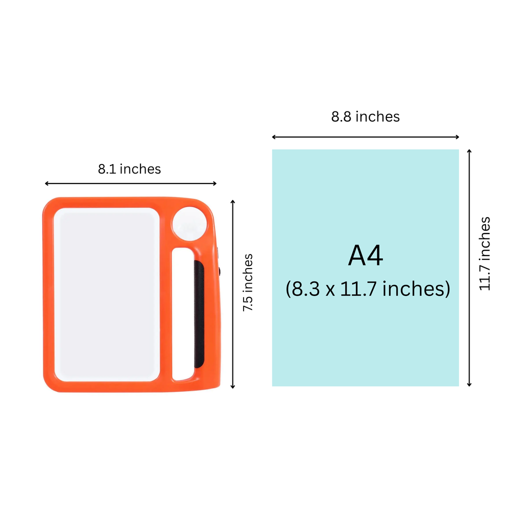 LED Leselupe — 5- & 10-fache Vergrößerung, USB-aufladbar mit 48 LEDs -    Zorenza