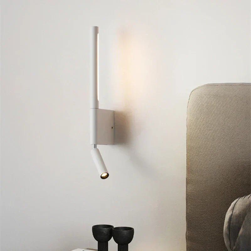 LED-Wandleuchte mit Spotlicht – Modern & Dimmbar -    Zorenza
