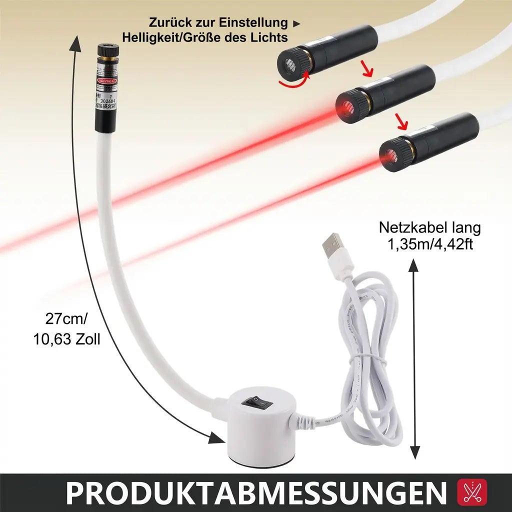 Magnetische Laser-Nähhilfe für Nähmaschinen Zorenza
