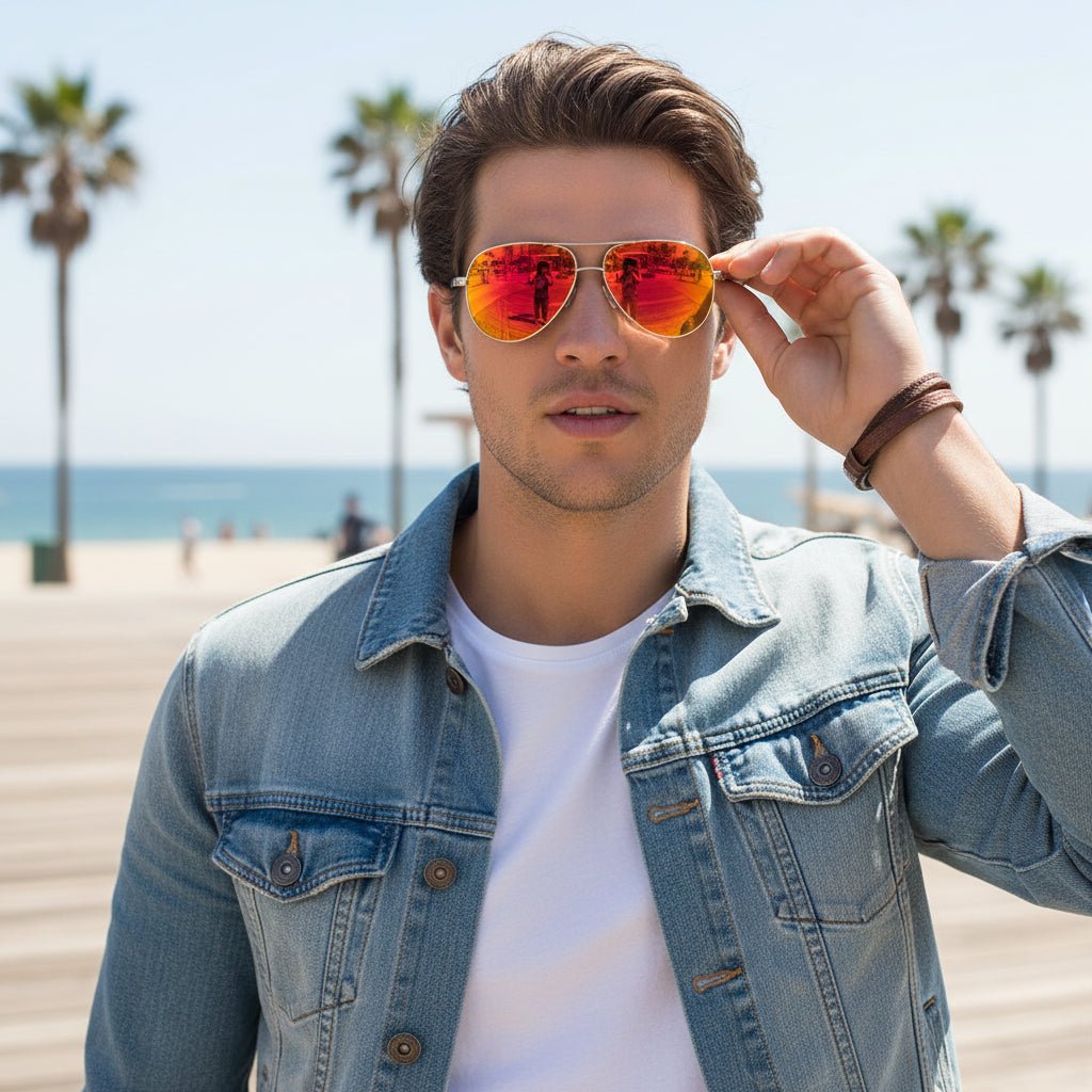 Sonnenbrille Herren Aviator-Design -    Zorenza