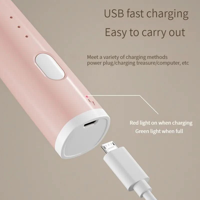 USB-Aufladbarer Mini-Handmixer mit 3 Geschwindigkeitsstufen Zorenza