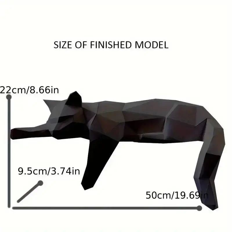 Moderne Katzenfigur aus Kunstharz Zorenza