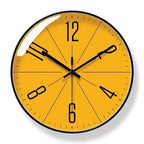 Moderne Wanduhr im nordischen Stil Zorenza