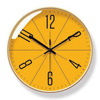 Moderne Wanduhr im nordischen Stil Zorenza