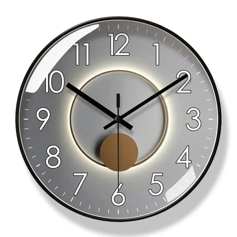 Moderne Wanduhr im nordischen Stil Zorenza