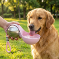 Hunde-Reisetrinkflasche 2-in-1 mit Silikonnapf -    Zorenza