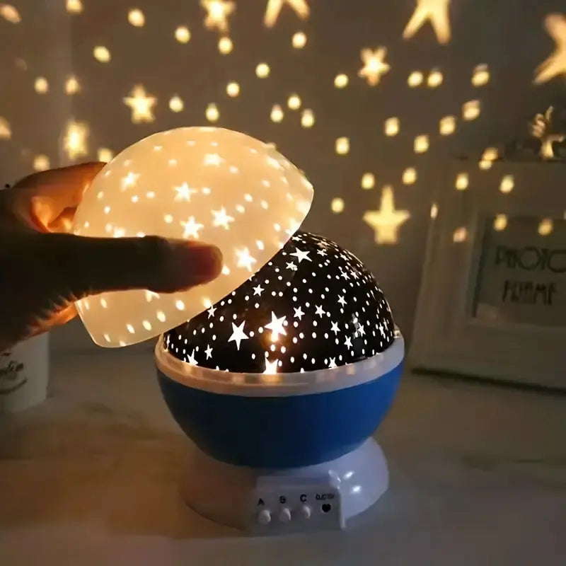 Nachtlampe mit Sternenprojektion und LED Zorenza