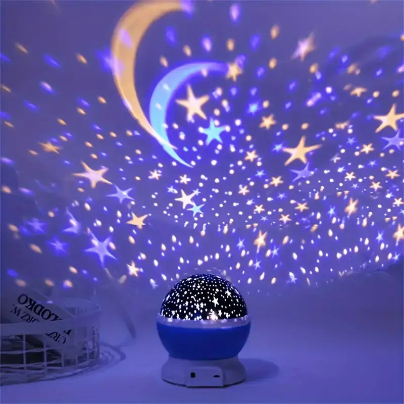 Nachtlampe mit Sternenprojektion und LED Zorenza