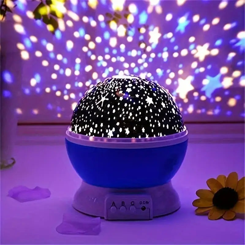 Nachtlampe mit Sternenprojektion und LED Zorenza