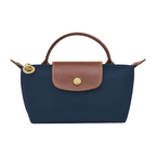 Mini-Handtasche mit Lederdetails und Goldverschluss -    Zorenza