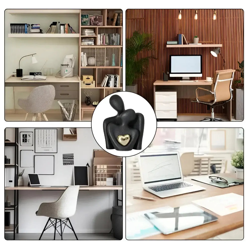 Nordic Minimalist Paarfigur Zorenza