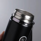 Thermosflasche mit LED-Temperaturanzeige – Edelstahl isoliert -    Zorenza