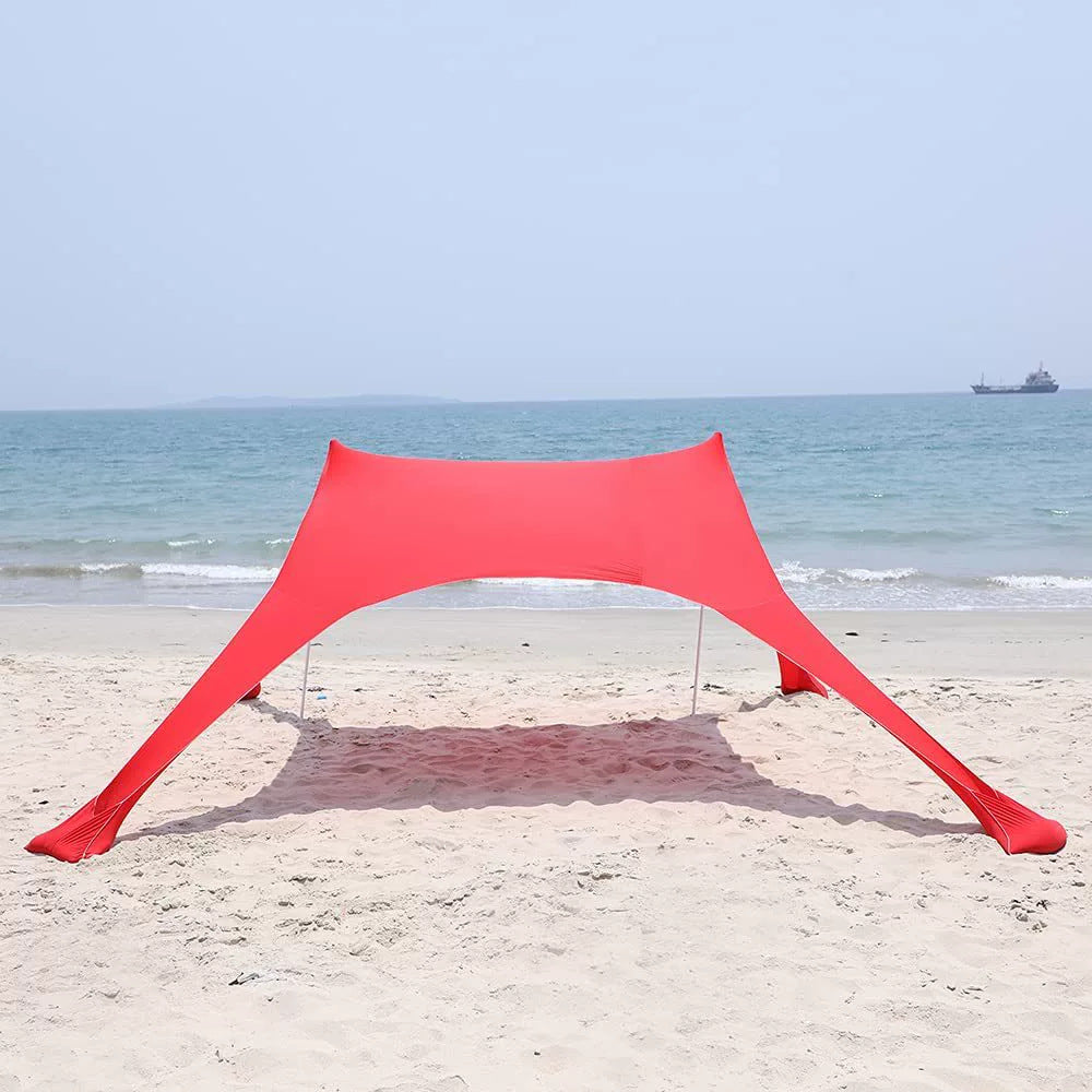 Sonnensegel für Strand und Garten – UV-Schutz in 5 Farben -    Zorenza