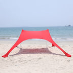 Sonnensegel für Strand und Garten – UV-Schutz in 5 Farben -    Zorenza