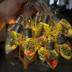 LED-Lichterkette Weihnachtsfiguren – Glühbirnen-Design -    Zorenza