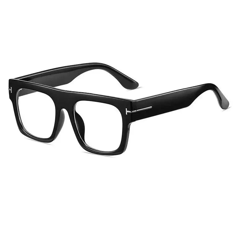 Oversize-Sonnenbrille Eckig – Retro Flat-Top, Mehrere Farben Zorenza