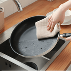 Handtuch-Set Waffelstruktur – Ultra-saugfähig in neutralen Farben -    Zorenza