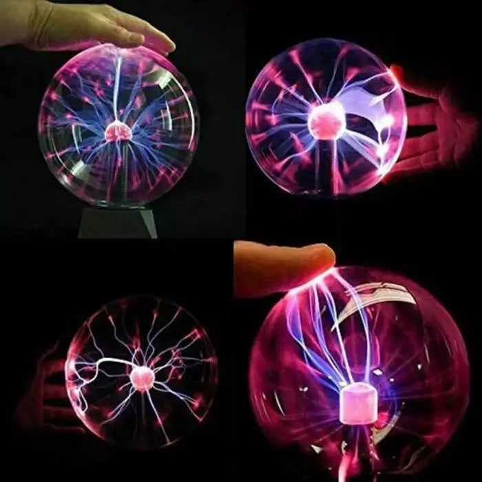 Plasma-Ball Nachtlampe mit LED-Lichteffekten Zorenza
