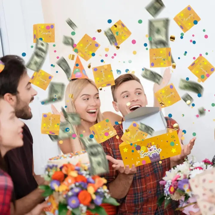 Überraschungs-Geschenkbox – Kreative Pop-up Box für besondere Anlässe Zorenza