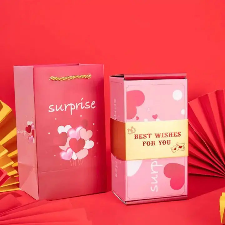 Überraschungs-Geschenkbox – Kreative Pop-up Box für besondere Anlässe Zorenza