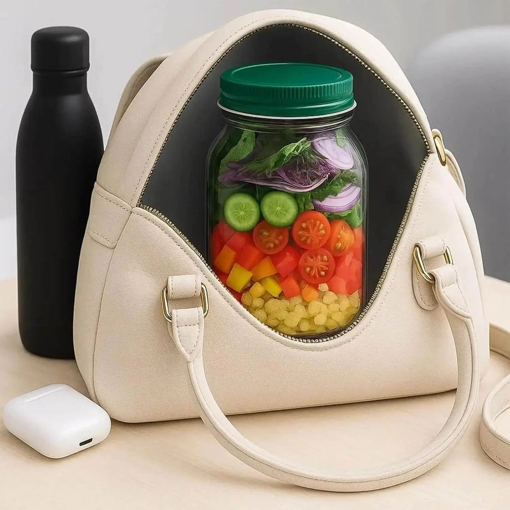 Premium Salatbox mit Leckdichtem Deckel - BPA-frei Zorenza