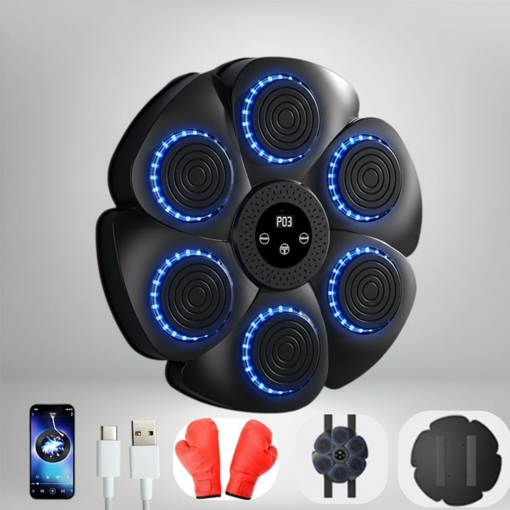 Boxtrainer mit Bluetooth-Musik und RGB-Beleuchtung -    Zorenza