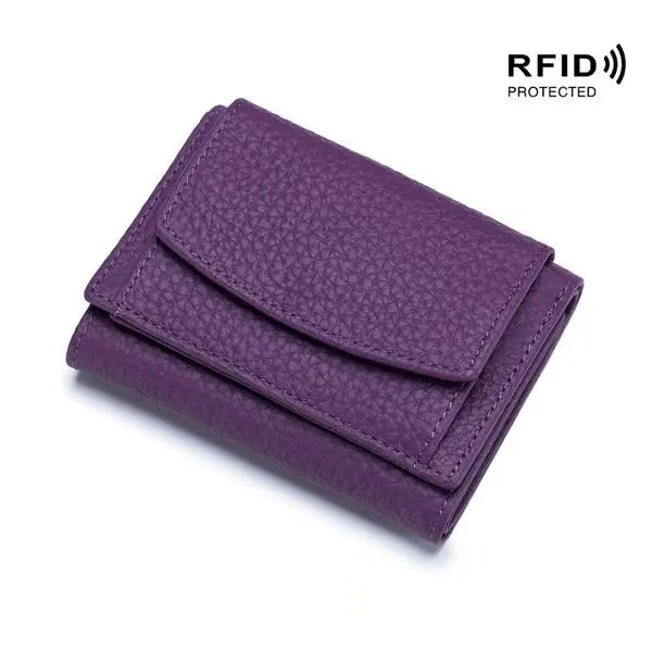 RFID Blocking Leder Geldbörse – Stylisch, Kompakt und Sicher Zorenza
