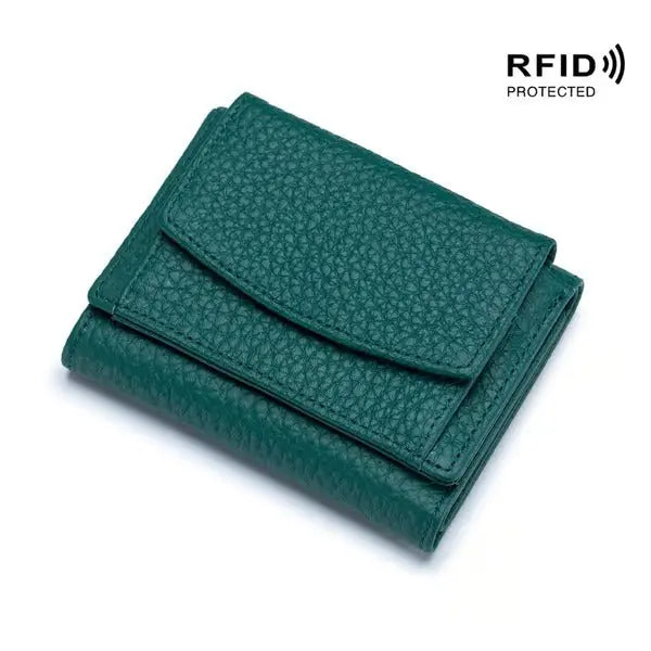 RFID Blocking Leder Geldbörse – Stylisch, Kompakt und Sicher Zorenza