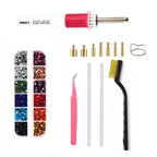 Hotfix-Strass-Set mit 7-in-1 Applikator Zorenza